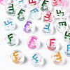 Transparent Clear Acrylic Beads MACR-N008-56F-1