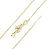 Brass Box Chin Necklaces for Women NJEW-U008-05G-2