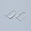 925 Sterling Silver Stud Earring Findings STER-I017-089S-2