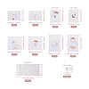 Fashewelry Rectangle Cardboard Earring Display Cards CDIS-FW0001-05-3