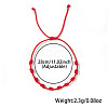 Adjustable Polyester Woven Knot Cord Bracelets DX7383-4