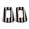 Resin & Wood Pendants RESI-N025-013A-B02-2