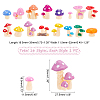   16Pcs 16 Style Resin Decoration DJEW-PH0001-07-4