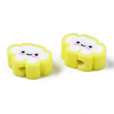 Handmade Polymer Clay Beads LS-X-CLAY-N008-033H-1