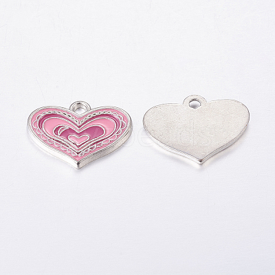 Alloy Enamel Pendants LS-ENAM-19.5X19.5-1