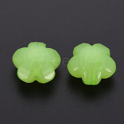 Imitation Jelly Acrylic Beads MACR-S373-87-E06-1