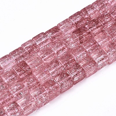 Crackle Glass Beads GLAA-S192-005H-1