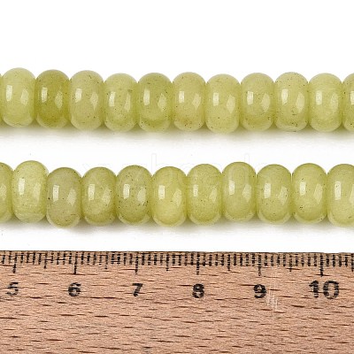 Natural White Jade Beads Strands G-Q613-01F-12-1