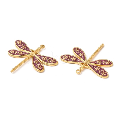 304 Stainless Steel Enamel Pendants STAS-K256-06G-04-1