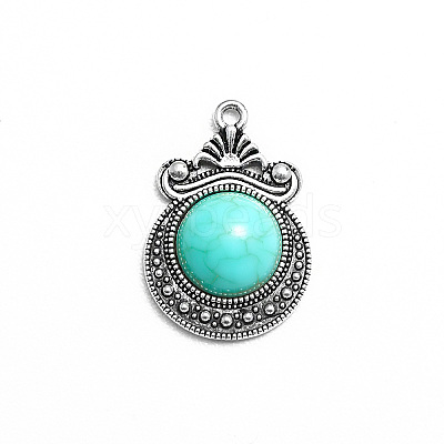 Tibetan Style Zinc Alloy Pendants FIND-TAC0011-123E-1