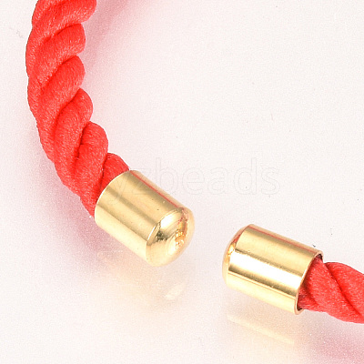 Nylon Cord Bracelet Making MAK-S058-02G-1