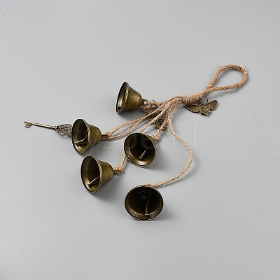 Iron Bell Wind Chime HJEW-WH20023-005AB-1