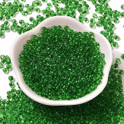 Transparent Colours Glass Seed Beads X1-SEED-P006-02A-07-1
