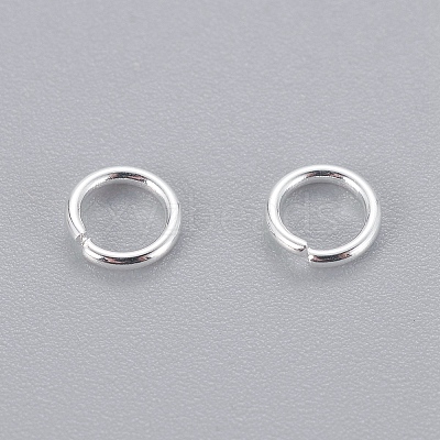 Tarnish Resistant 304 Stainless Steel Open Jump Rings STAS-E464-09L-S-1