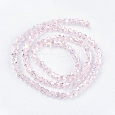 Glass Beads Strands X-EGLA-S056-10-1