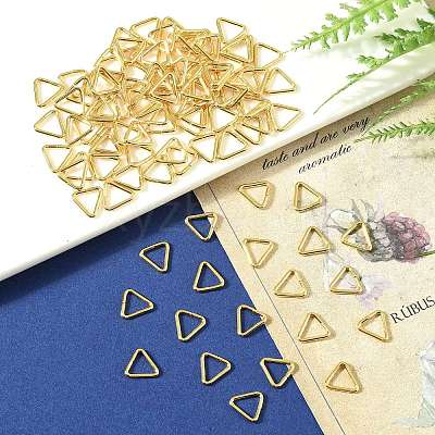 SHEGRACE Brass Adjuster Triangle Buckles XGR0143G-140G-1