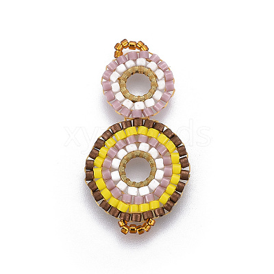 MIYUKI & TOHO Handmade Japanese Seed Beads Links SEED-A027-G20-1