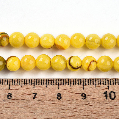 Natural Persian Jade Beads Strands G-A255-A02-01I-1