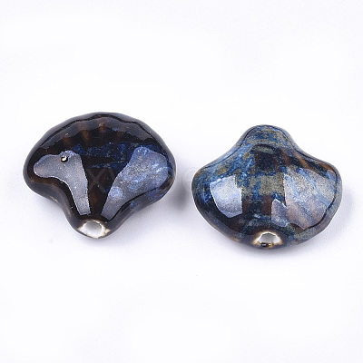 Handmade Porcelain Beads PORC-S498-36A-1
