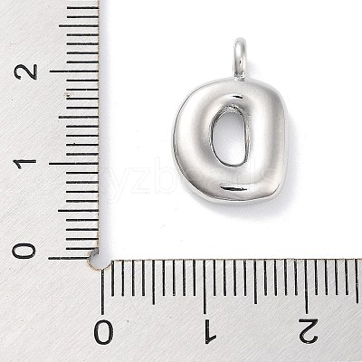 Rack Plating Brass Balloon Letter Pendants X-KK-C050-01P-D-1