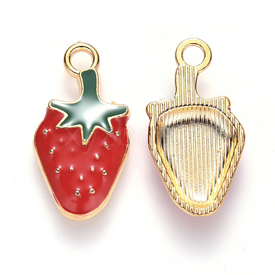 Alloy Enamel Pendants X-ENAM-S121-081-1
