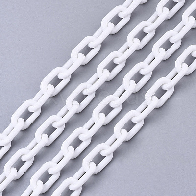 Opaque Acrylic Cable Chains SACR-N010-002L-1