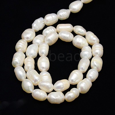 Natural Cultured Freshwater Pearl Beads Strands PEAR-L001-A-20-1