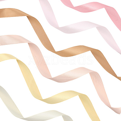6 Rolls 6 Colors Polyester Ribbon OCOR-CP0001-27A-1