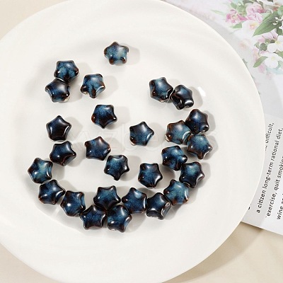 Glazed Porcelain Beads PW-WG45897-02-1
