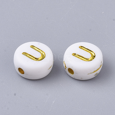 Plating Acrylic Beads X-PACR-R242-01U-1