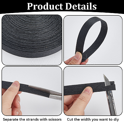 10M Flat Paper Cords OCOR-WH20001-92B-1