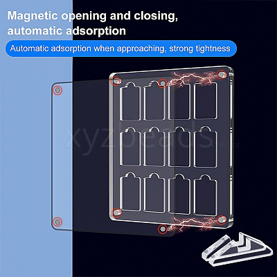 Acrylic Display Stands ODIS-WH0002-06-1