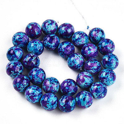 Synthetic Turquoise Beads Strands TURQ-T004-08A-07-1