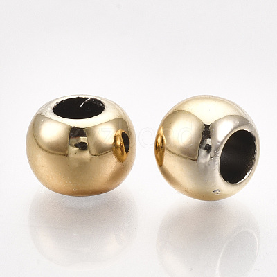 UV Plating ABS Plastic European Beads CCB-S162-28H-02-1