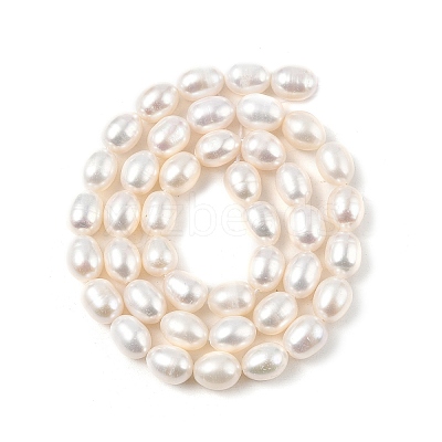 Natural Cultured Freshwater Pearl Beads Strands PEAR-I007-01D-07A-1