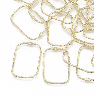 Alloy Open Back Bezel Pendants LS-PALLOY-S121-81B-1