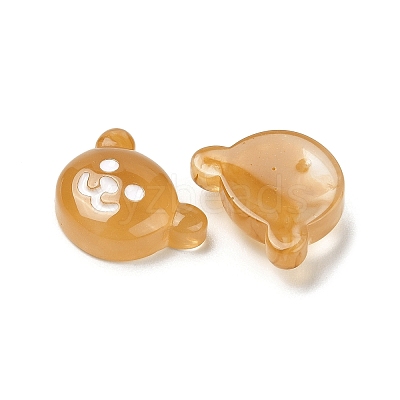 Translucent Resin Animal Decoden Cabochons RESI-M040-03-1