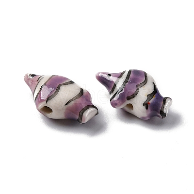Handmade Porcelain Beads PORC-R002-02H-1
