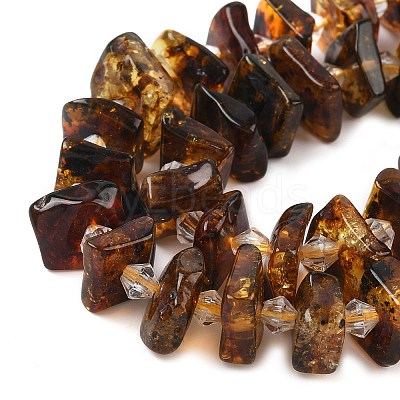 Natural Amber Beads Strands G-F802-A01-01-1