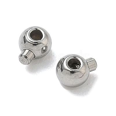304 Stainless Steel Crimp Beads STAS-G361-02P-1