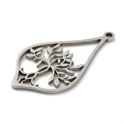 Non-Tarnish 304 Stainless Steel Pendants STAS-K253-07P-1