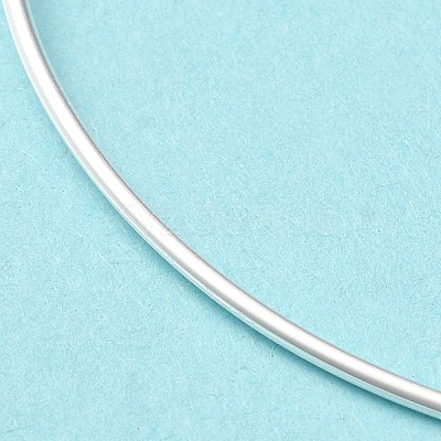 925 Sterling Silver Bangles BJEW-G681-01B-S-1