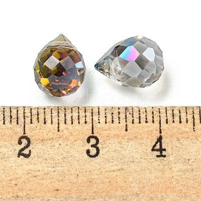 Electroplated Glass Beads LS-EGLA-K062-01A-HP02-1