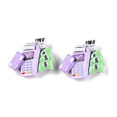 Supermarket Theme Opaque Resin Decoden Cabochons RESI-N039-115F-1