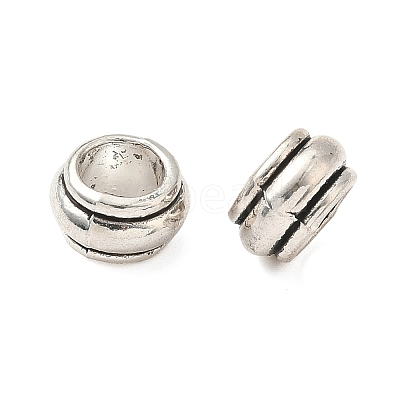 Tibetan Style Alloy Beads TIBEB-L008-06AS-1