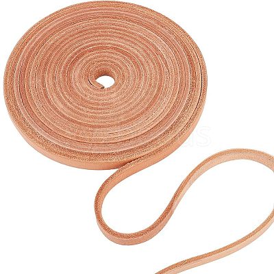 Flat Cowhide Leather Cord WL-GF0001-10D-01-1