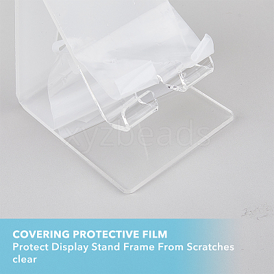 Acrylic Mobile Phone Holders LS-AJEW-WH0258-580-1