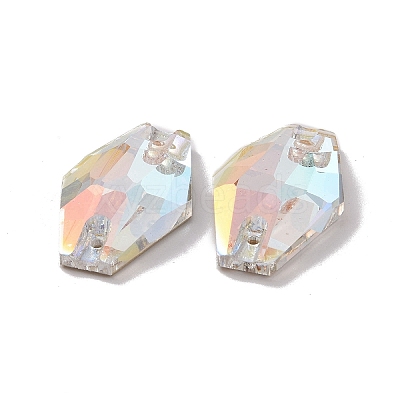 Vase Shape Sew on Rhinestone RGLA-C001-12B-001LA-1
