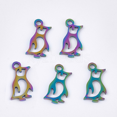 Ion Plating(IP) 201 Stainless Steel Charms STAS-Q201-JN221-1