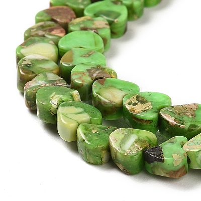 Synthetic Regalite/Imperial Jasper/Sea Sediment Jasper Beads Strands G-F765-D04-01-1